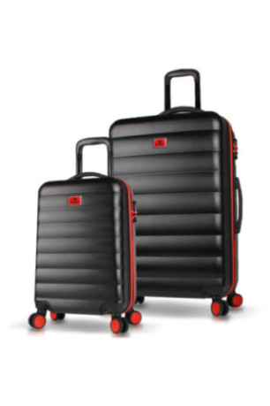 Ensemble de valises (2 pièces) - Noir