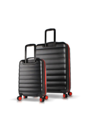 Ensemble de valises (2 pièces) - Noir