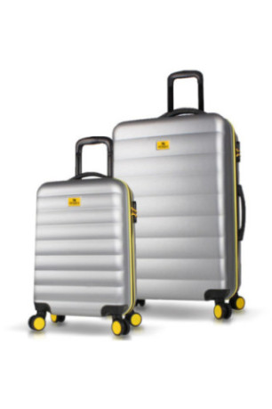Ensemble de valises (2 pièces) - Gris