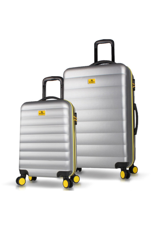 Ensemble de valises (2 pièces) - Gris