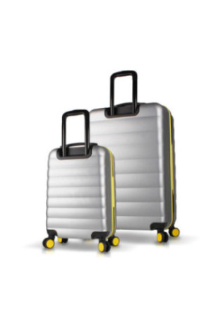 Ensemble de valises (2 pièces) - Gris