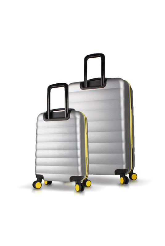 Ensemble de valises (2 pièces) - Gris