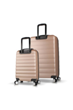 Ensemble de valises (2 pièces) - Or