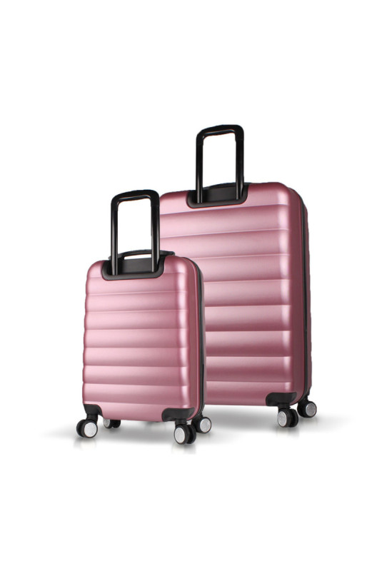 Ensemble de valises (2 pièces) - Or rose