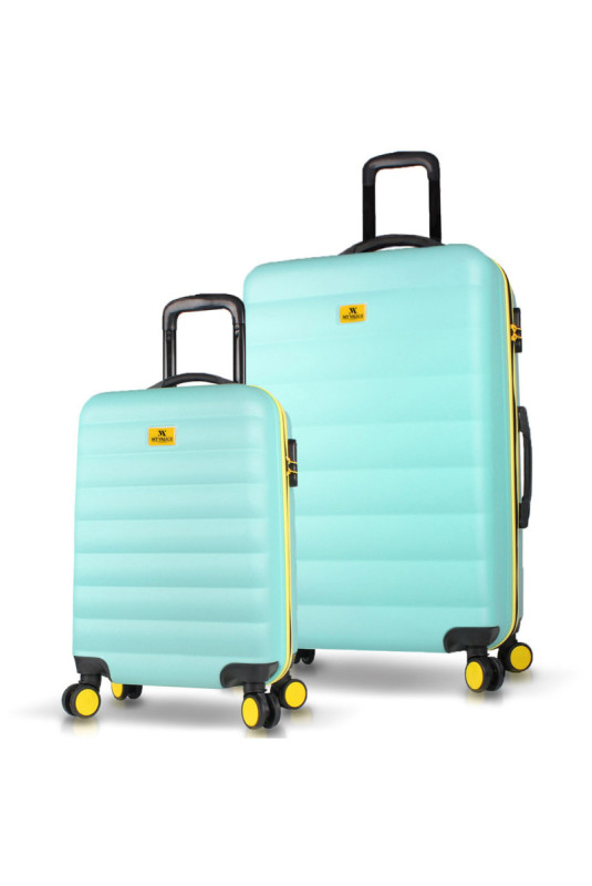 Ensemble de valises (2 pièces) - Menthe