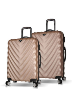 Ensemble de valises (2 pièces) - Or