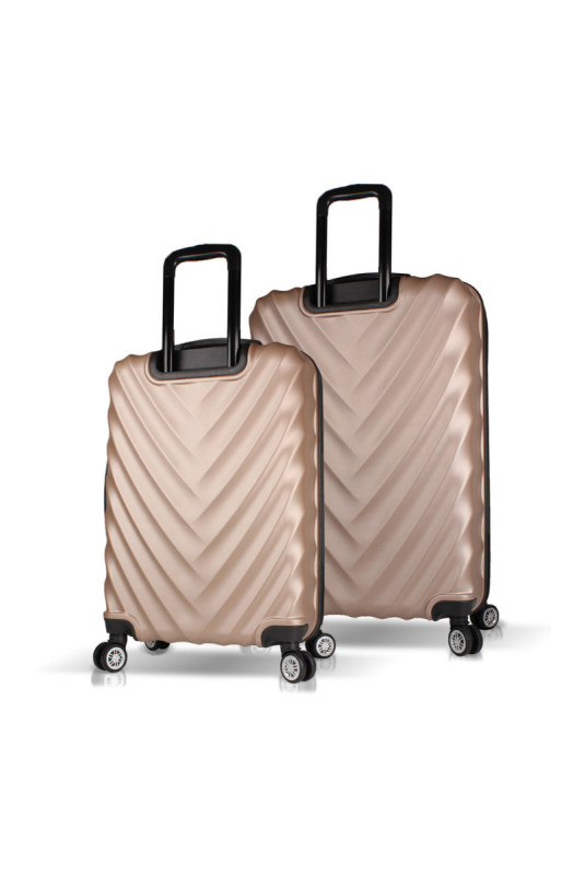 Ensemble de valises (2 pièces) - Or