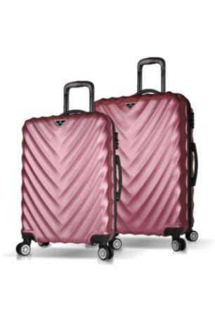 Ensemble de valises (2 pièces) - Or rose