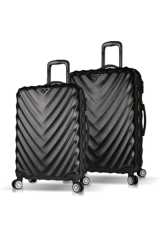 Ensemble de valises (2 pièces) - Noir