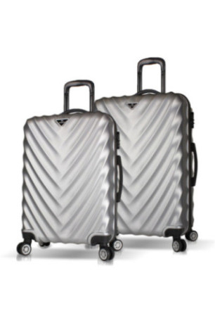 Ensemble de valises (2 pièces) - Gris