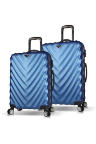 Ensemble de valises (2 pièces) - Bleu foncé