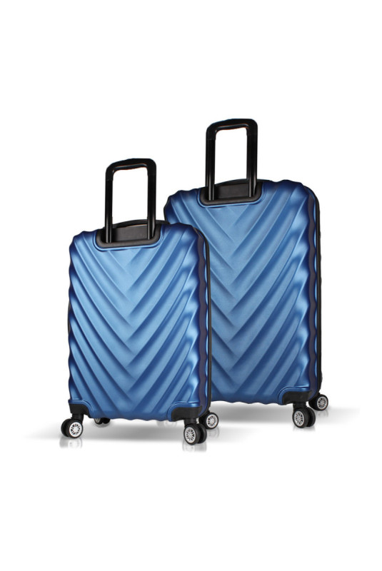 Ensemble de valises (2 pièces) - Bleu foncé