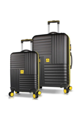 Ensemble de valises (2 pièces) - Noir