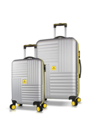 Ensemble de valises (2 pièces) - Gris
