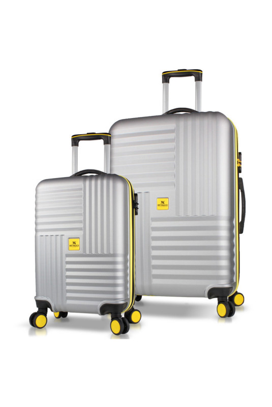 Ensemble de valises (2 pièces) - Gris