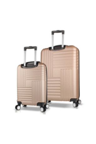Ensemble de valises (2 pièces) - Or