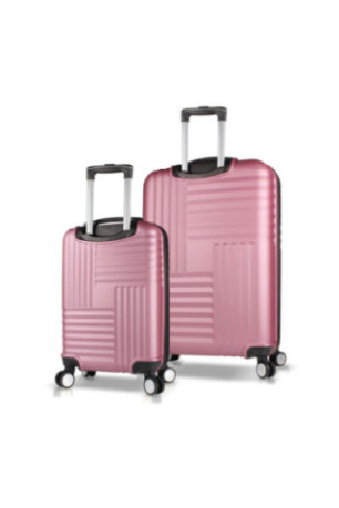 Ensemble de valises (2 pièces) - Or rose