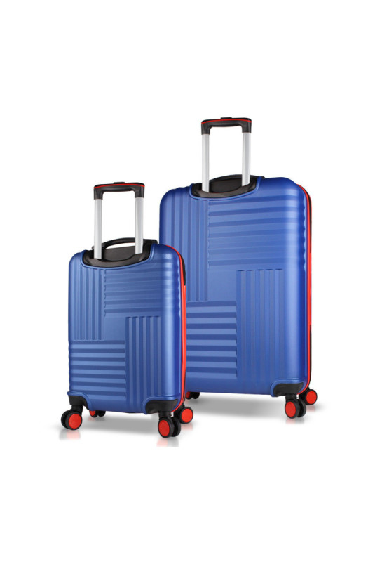 Ensemble de valises (2 pièces) - Bleu marine