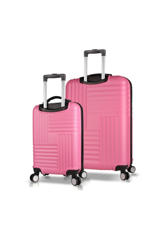 Ensemble de valises (2 pièces) - Rose