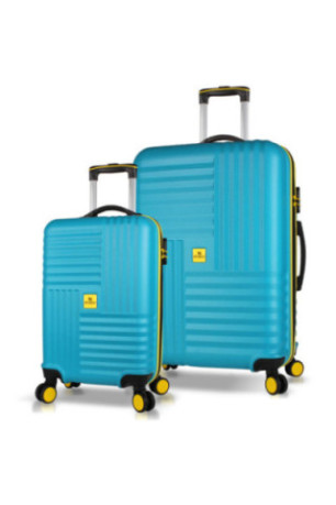 Ensemble de valises (2 pièces) - Turquoise