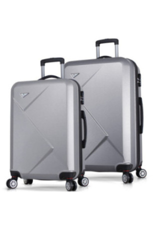 Ensemble de valises (2 pièces) - Gris
