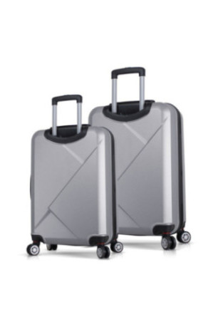 Ensemble de valises (2 pièces) - Gris