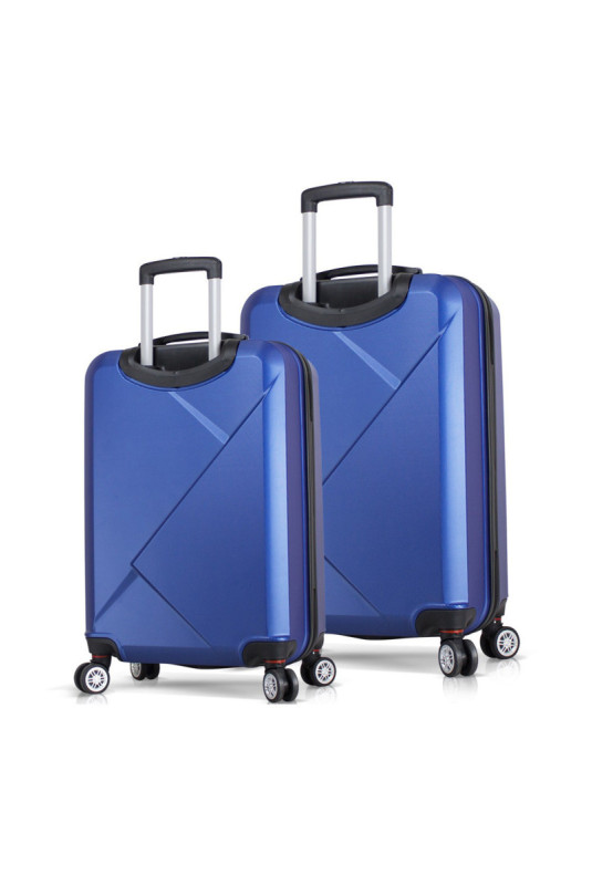 Ensemble de valises (2 pièces) - Bleu