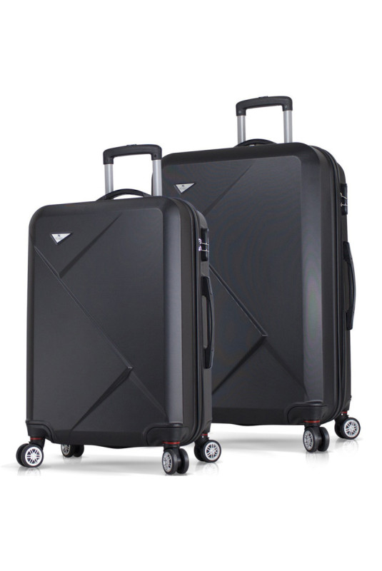 Ensemble de valises (2 pièces) - Noir