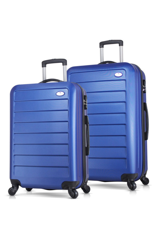 Ensemble de valises (2 pièces) - Bleu