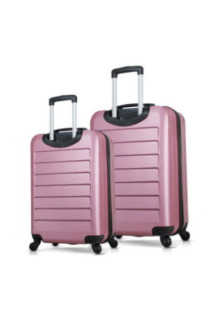 Ensemble de valises (2 pièces) - Or rose