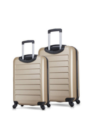 Ensemble de valises (2 pièces) - Or