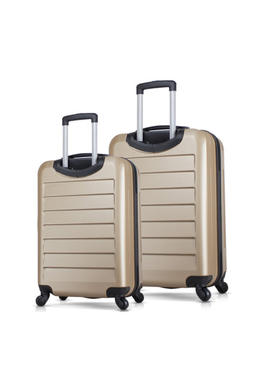 Ensemble de valises (2 pièces) - Or