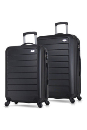 Ensemble de valises (2 pièces) - Noir