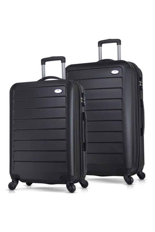 Ensemble de valises (2 pièces) - Noir