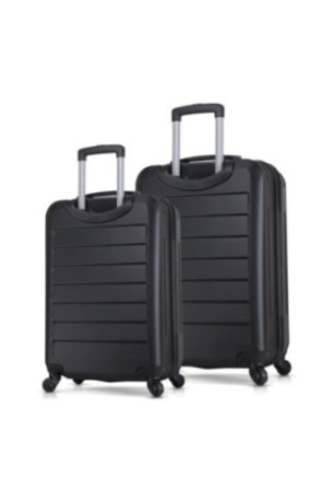 Ensemble de valises (2 pièces) - Noir