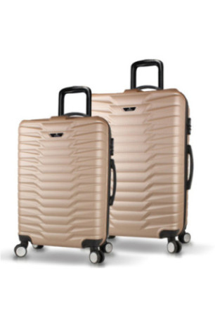 Ensemble de valises (2 pièces) - Or
