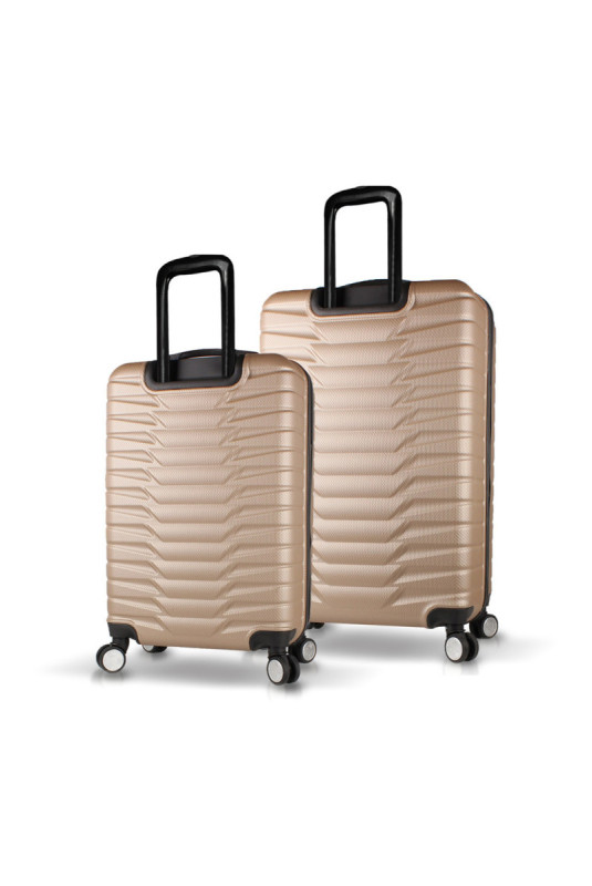 Ensemble de valises (2 pièces) - Or