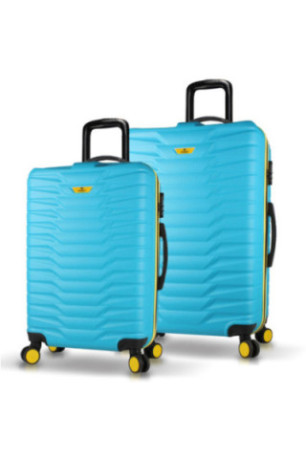 Ensemble de valises (2 pièces) - Turquoise
