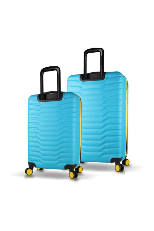 Ensemble de valises (2 pièces) - Turquoise