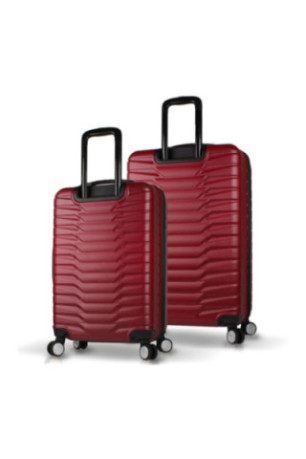 Ensemble de valises (2 pièces) - Rouge bordeaux