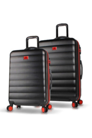 Ensemble de valises (2 pièces) - Noir