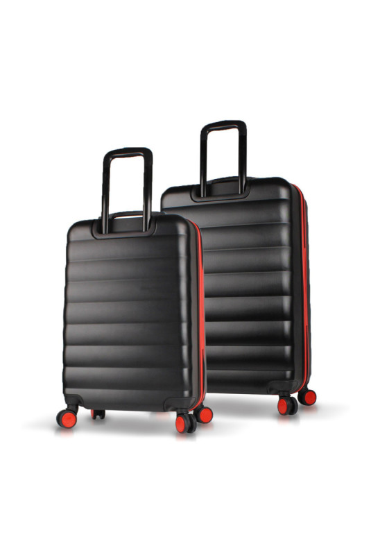 Ensemble de valises (2 pièces) - Noir