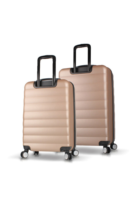 Ensemble de valises (2 pièces) - Or