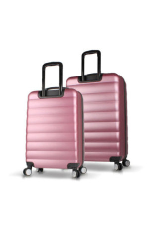 Ensemble de valises (2 pièces) - Or rose