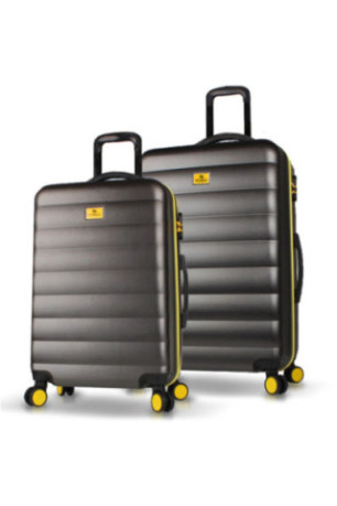 Ensemble de valises (2 pièces) - Anthracite