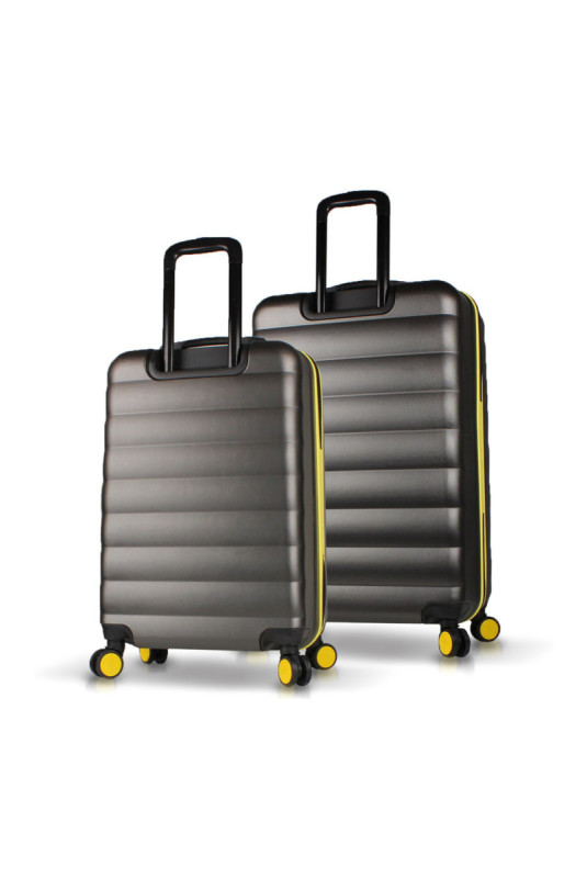 Ensemble de valises (2 pièces) - Anthracite