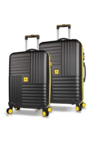 Ensemble de valises (2 pièces) - Noir