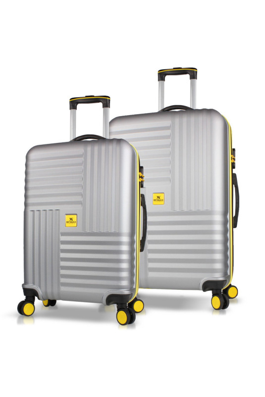Ensemble de valises (2 pièces) - Gris
