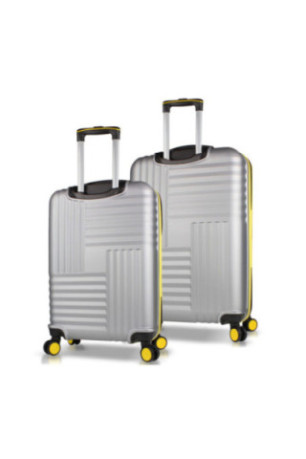 Ensemble de valises (2 pièces) - Gris
