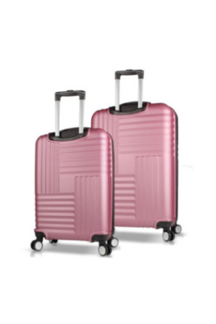 Ensemble de valises (2 pièces) - Or rose